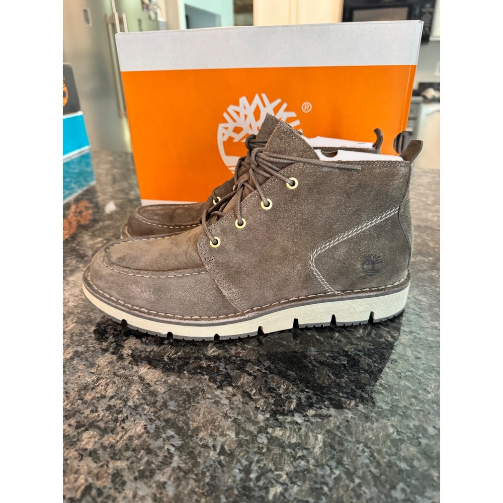 Timberland‎ Westmore Mid Lace Chukka Boots Canteen Olive Suede Mens 10.5